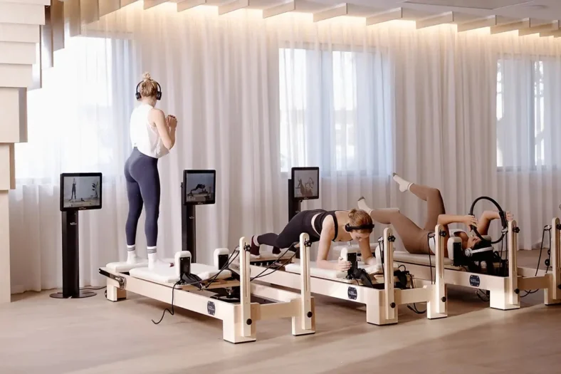 Rendering of an All Day Pilates studio