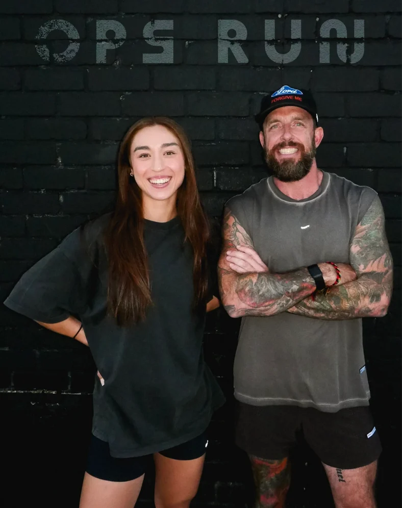 OPS Run co-founders Sara Cathcart and Matty Christopherson