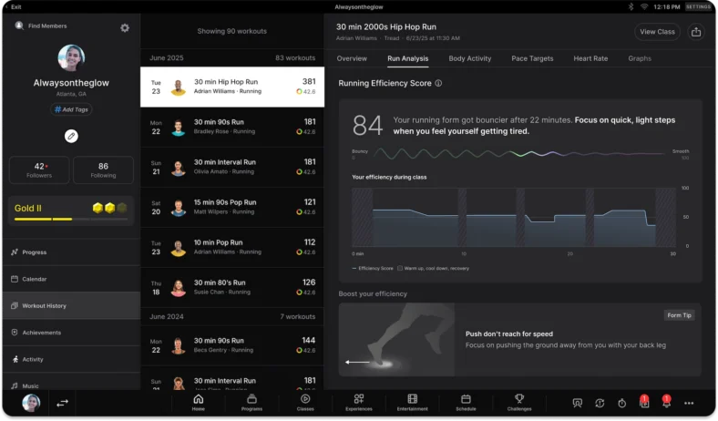 Peloton Run Analysis