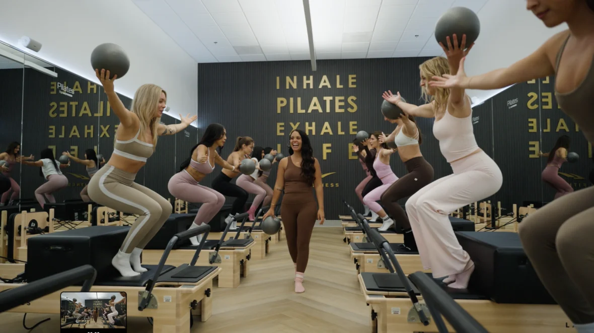 LA Fitness Pilates studio