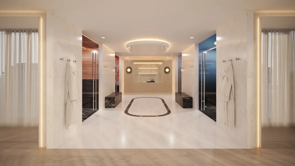 Hilton Signia restore studio rendering