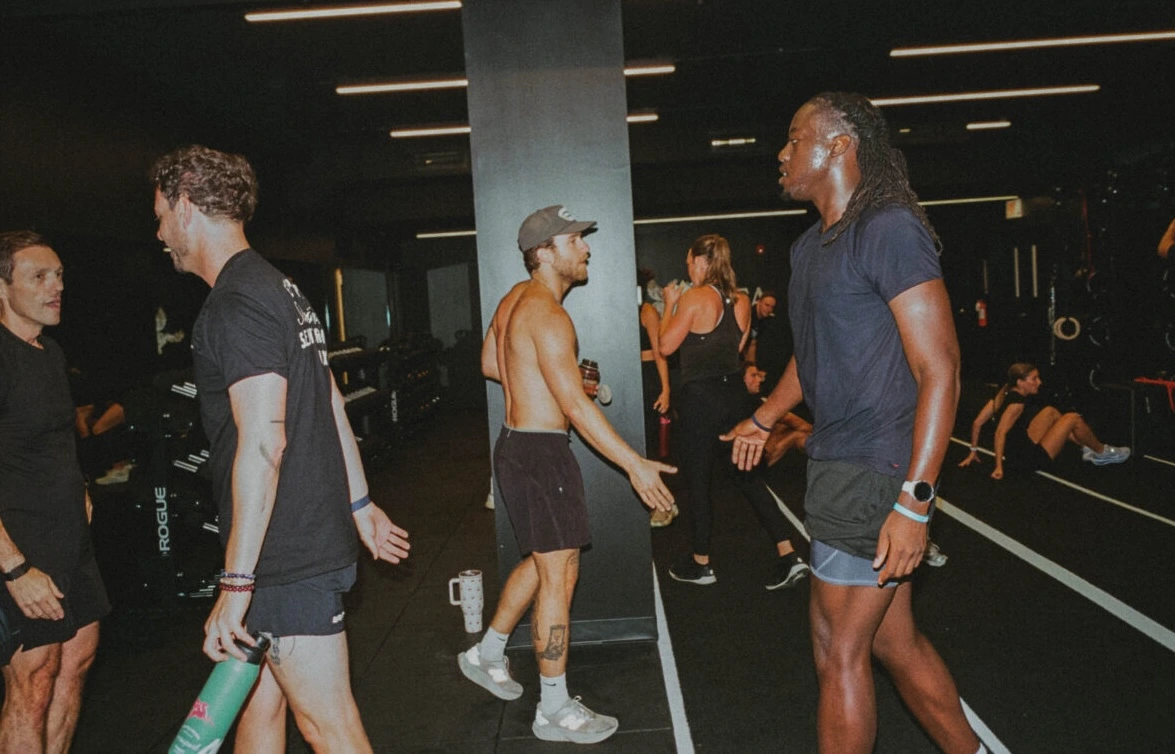 people at a Club Athletic