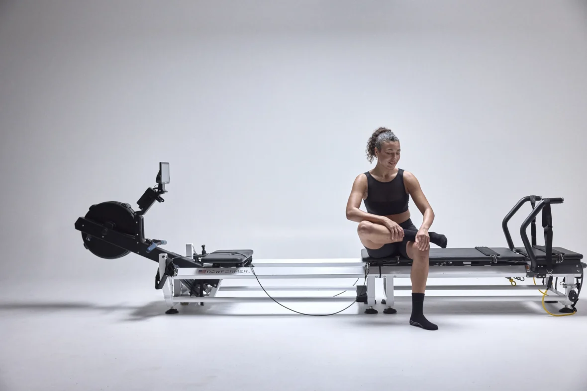 Still from new Strong Pilates ad campaign