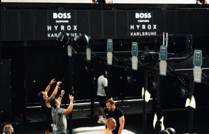 Boss signage at a Hyrox