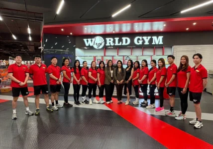 World Gym Thailand staff members