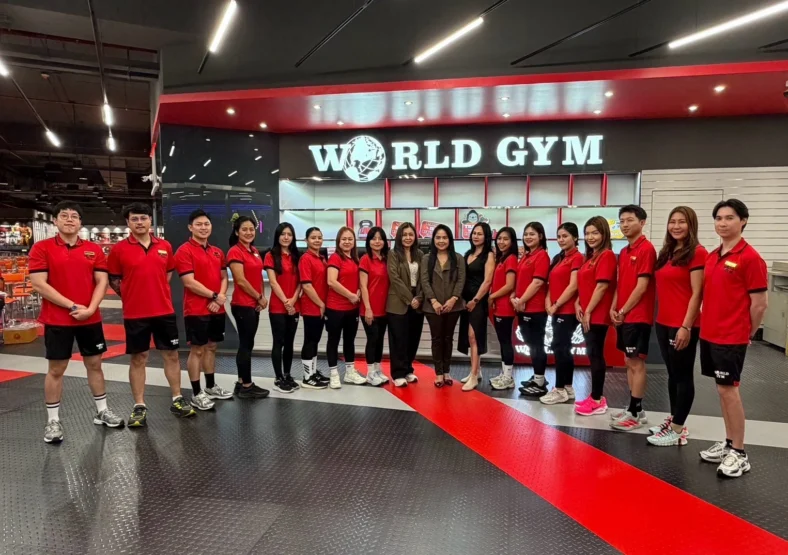 World Gym Thailand staff members